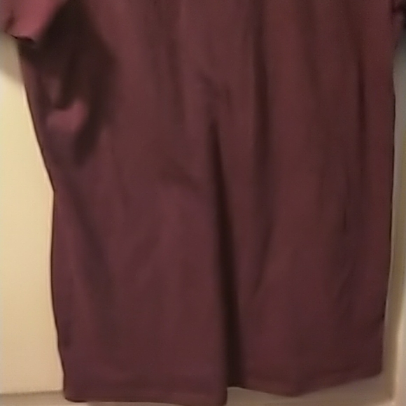 Pink Victoria Secret v neck dark red t shirt XS - Picture 7 of 7